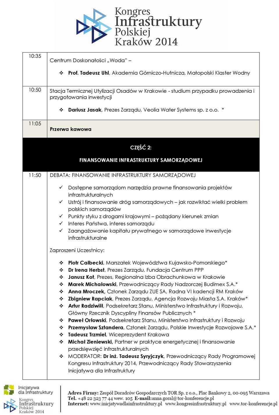 Zarządu, Veol