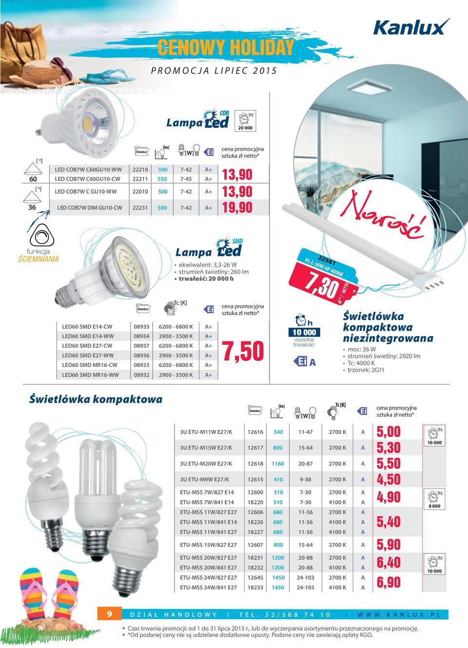 PL-L-36W4P 4K 7,3 h 1 wysoka trwałość Świetlówka kompaktowa niezintegrowana moc: 36 W strumień świetlny: 292 lm Tc: 4 K trzonek: 2G11 Świetlówka kompaktowa 3U ETU-M11W E27K 12616 54 11-47 27 K 5, 3U