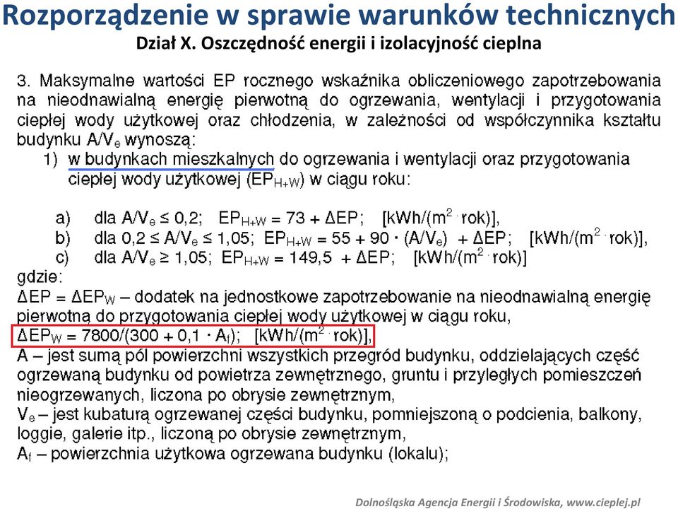 Oszczędność energii i izolacyjność