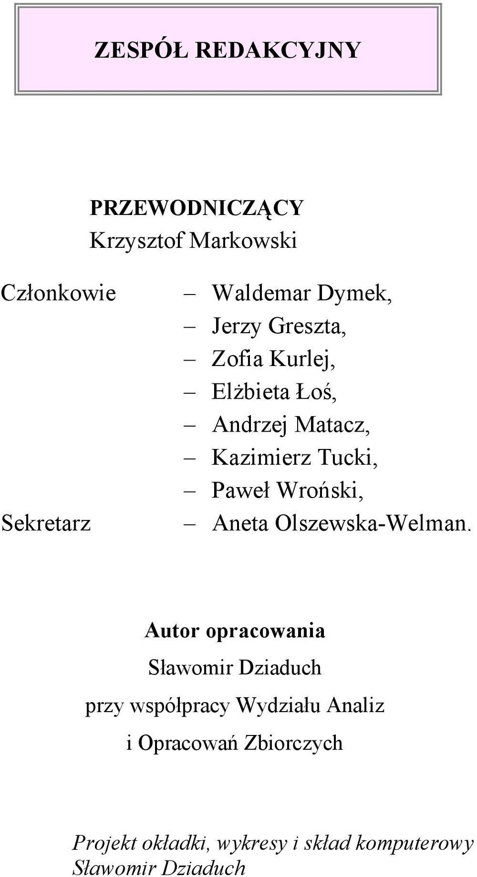 Wroński, Aneta Olszewska-Welman.