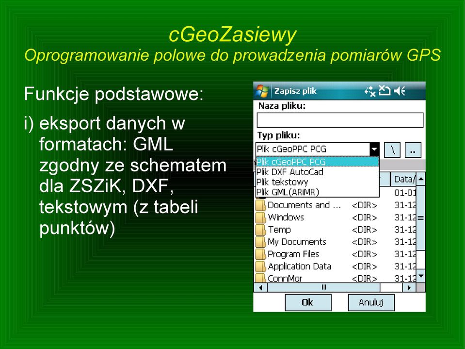 GML zgodny ze schematem dla