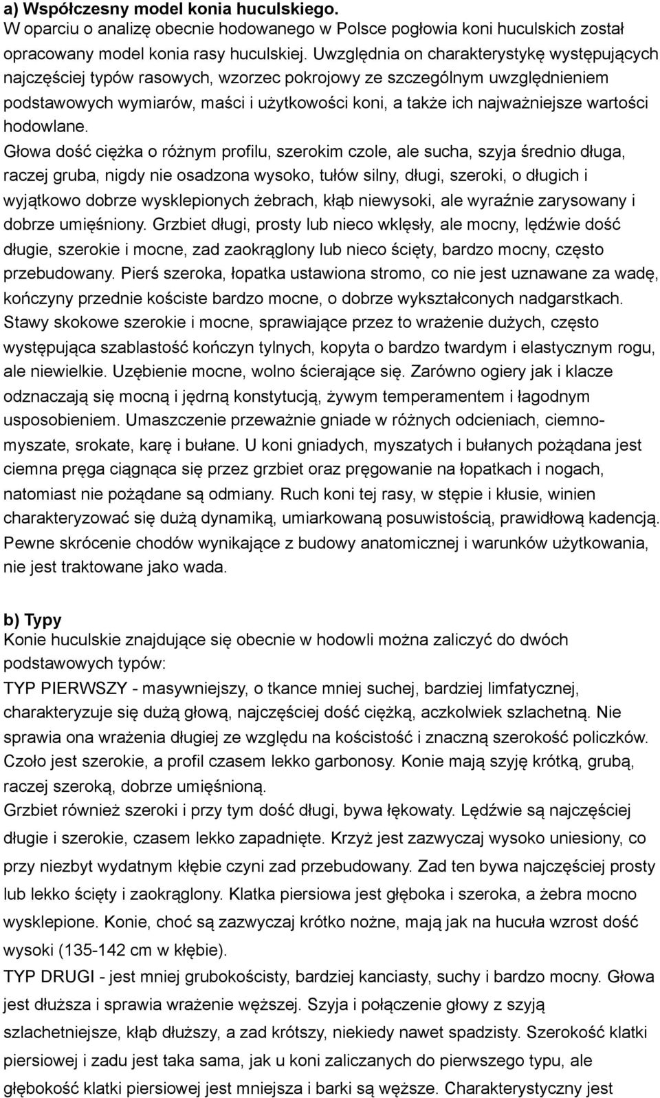 wartości hodowlane.