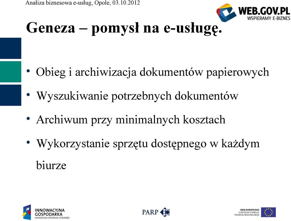 Wyszukiwanie potrzebnych dokumentów Archiwum