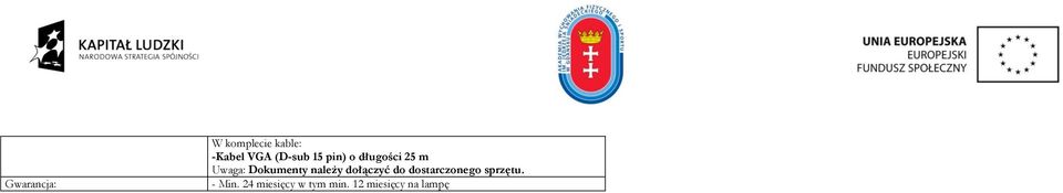 Dokumenty należy dołączyć do dostarczonego