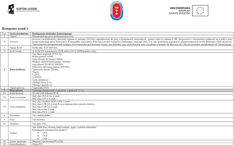 W przypadku użycia przez Wykonawcę testów wydajności Zamawiający zastrzega sobie, iż w celu sprawdzenia poprawności przeprowadzonych testów Wykonawca musi dostarczyć Zamawiającemu oprogramowanie
