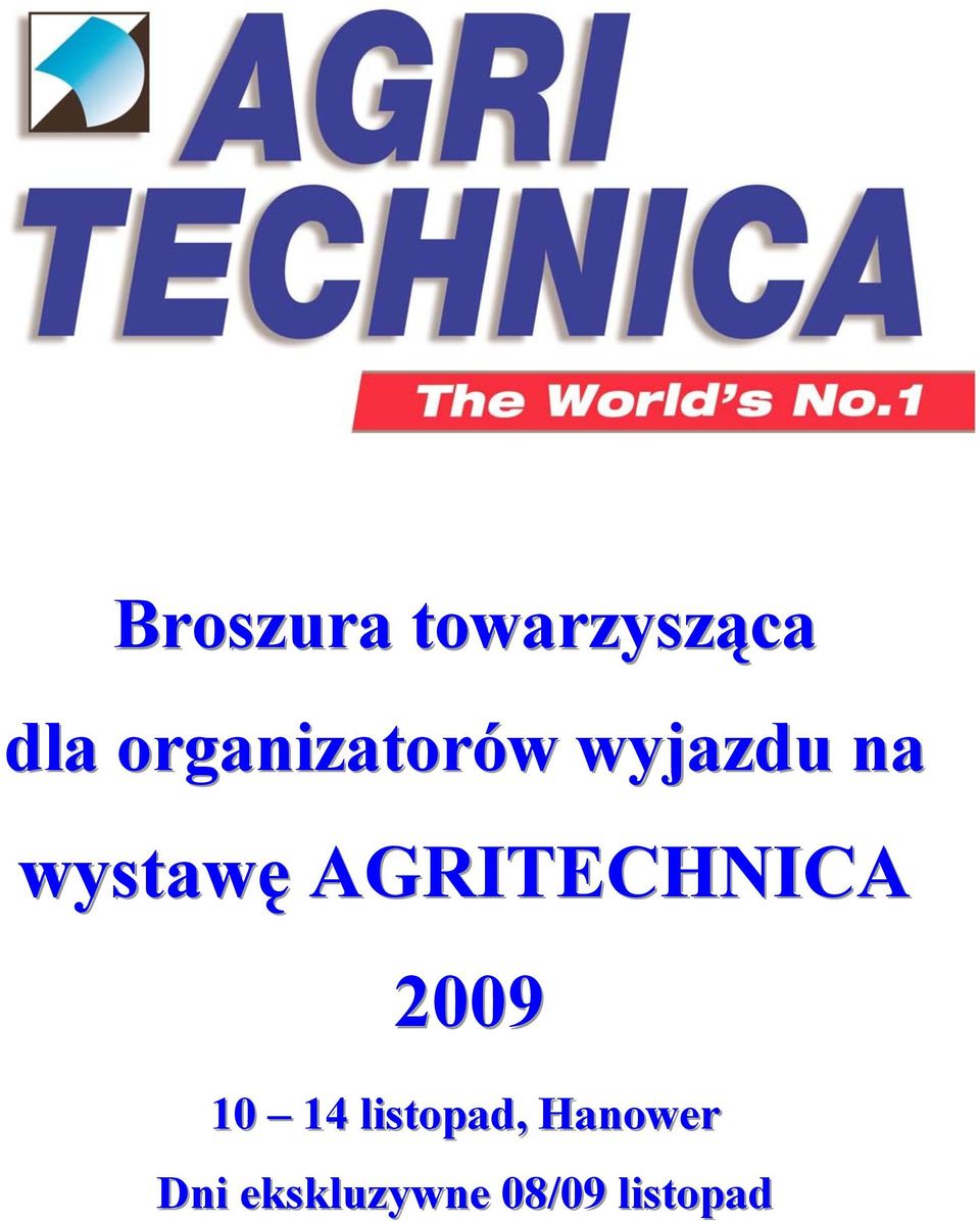 AGRITECHNICA 2009 10 14