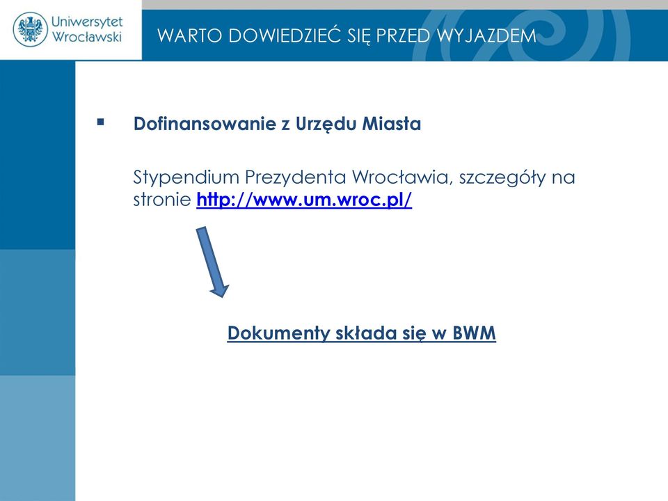 Prezydenta Wrocławia, szczegóły na stronie