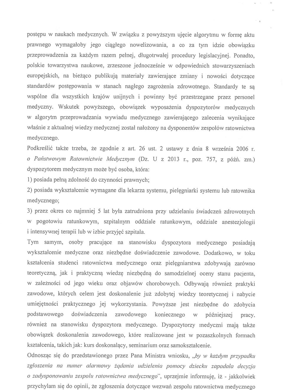 legislacyjnej.