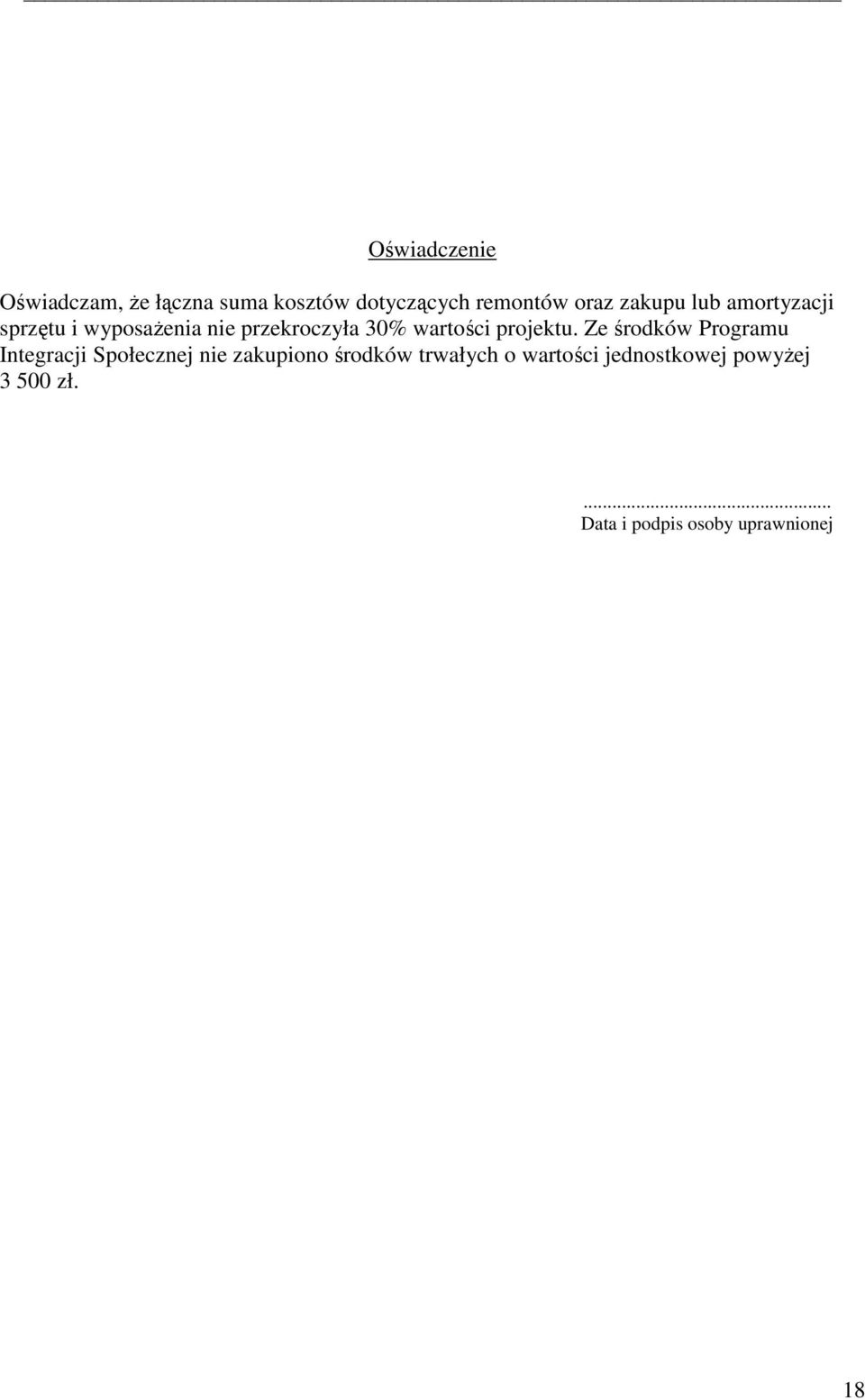 projektu.