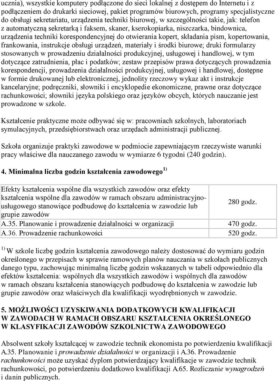 otwierania kopert, składania pism, kopertowania, frankowania, instrukcje obsługi urządzeń, materiały i środki biurowe; druki formularzy stosowanych w prowadzeniu działalności produkcyjnej, usługowej