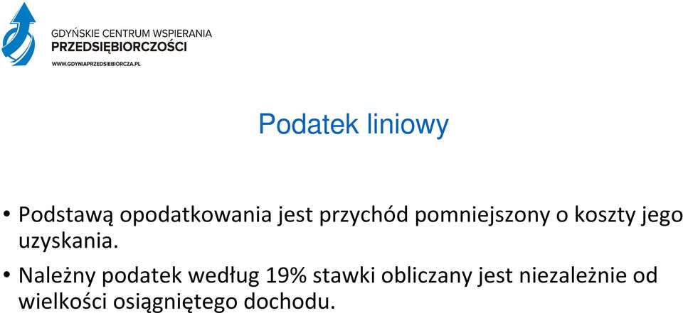 Należny podatek według 19% stawki obliczany