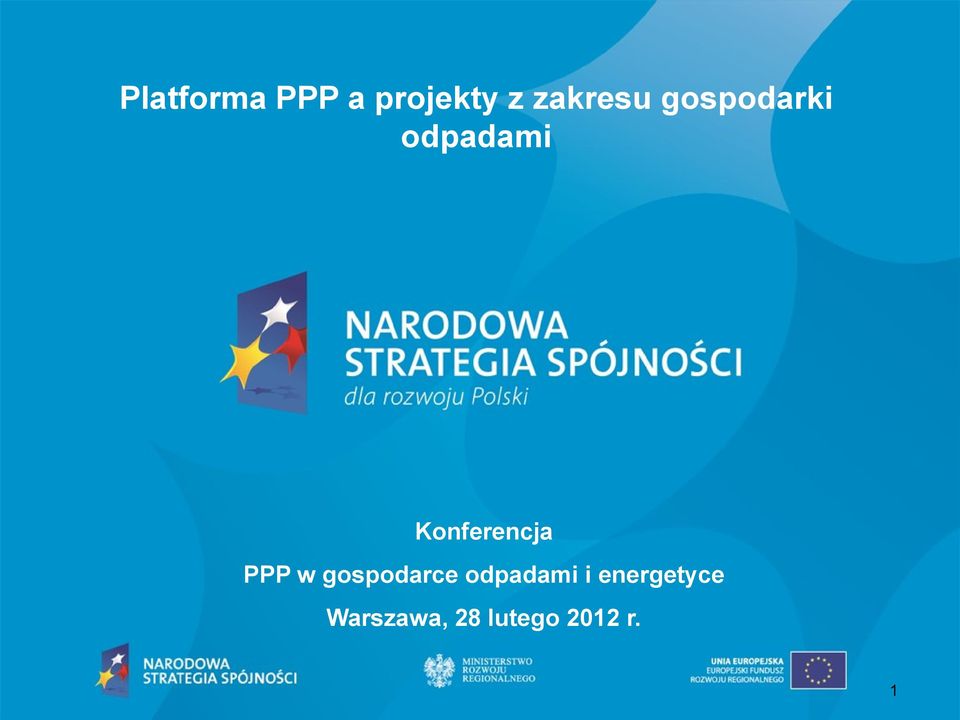 Konferencja PPP w gospodarce