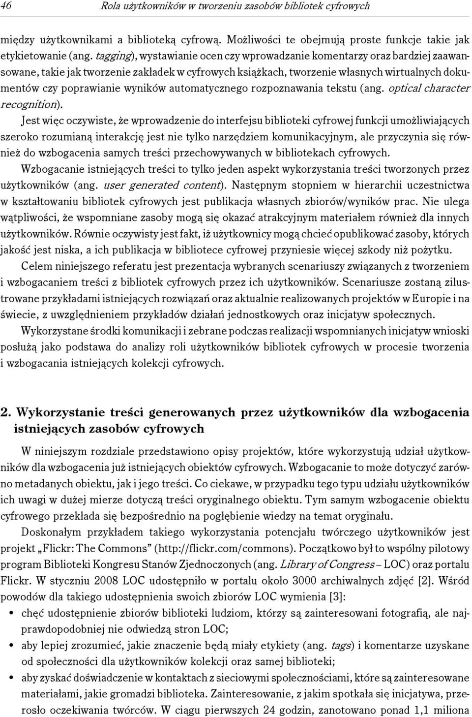 wyników automatycznego rozpoznawania tekstu (ang. optical character recognition).