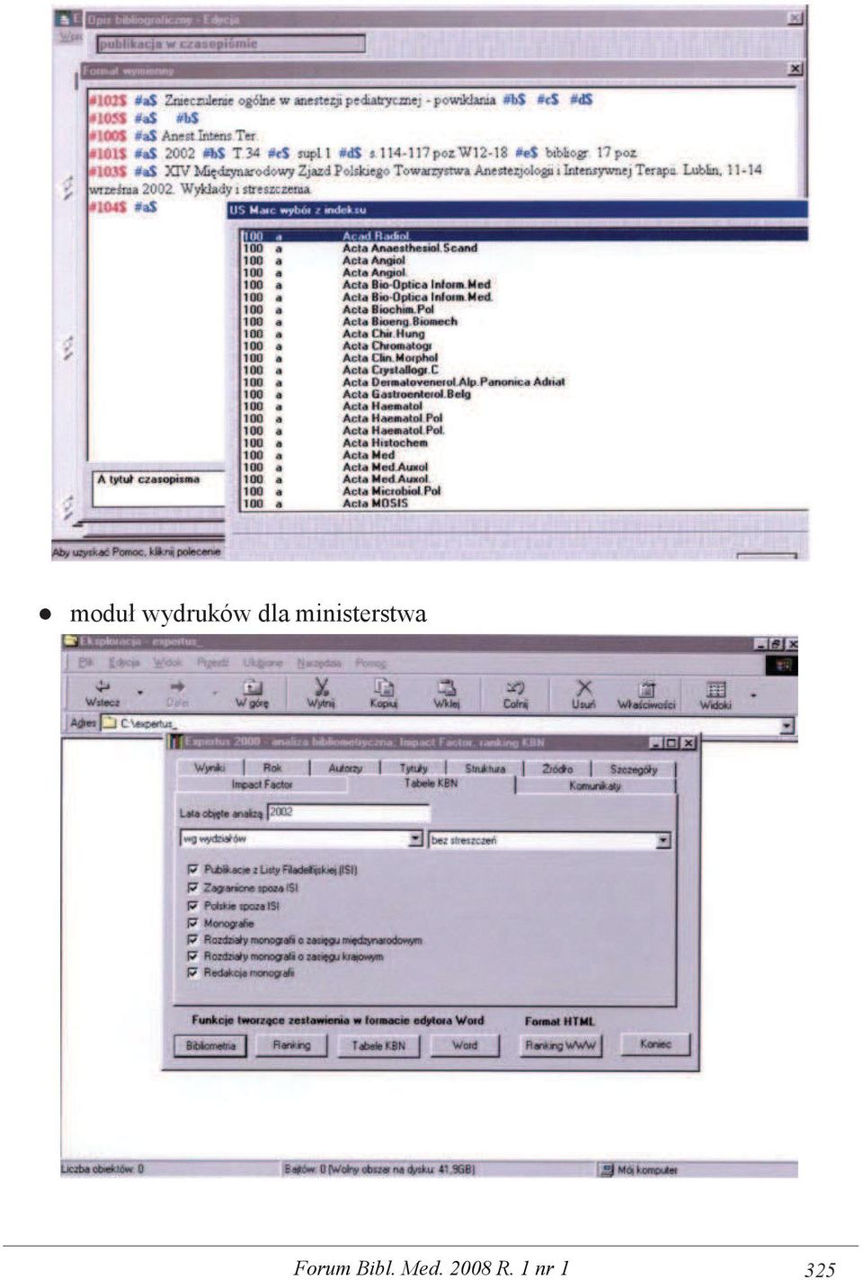 Forum Bibl. Med.