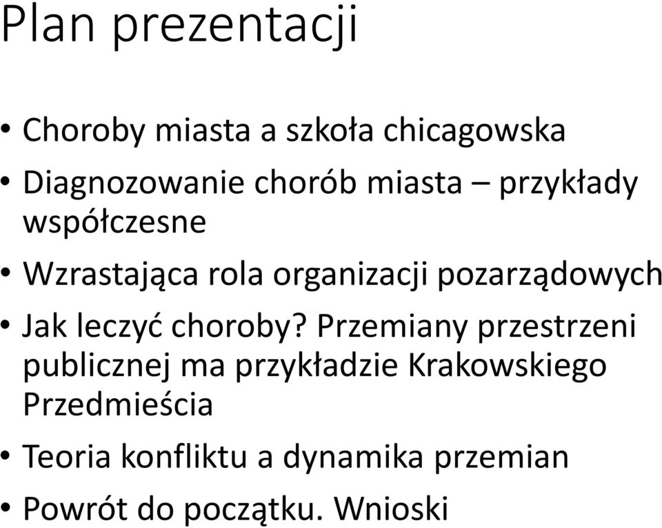 leczyć choroby?
