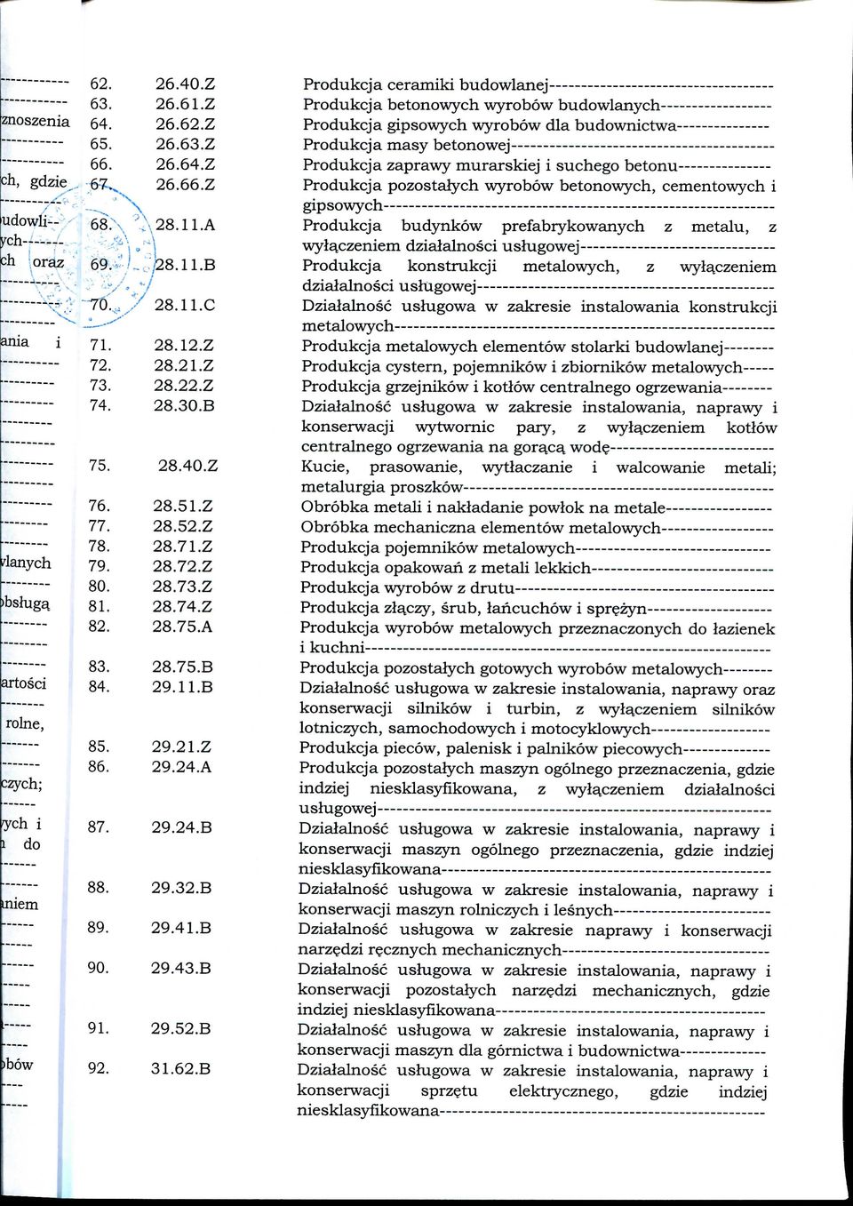 B 29.43.B 29.52.B 31.62.