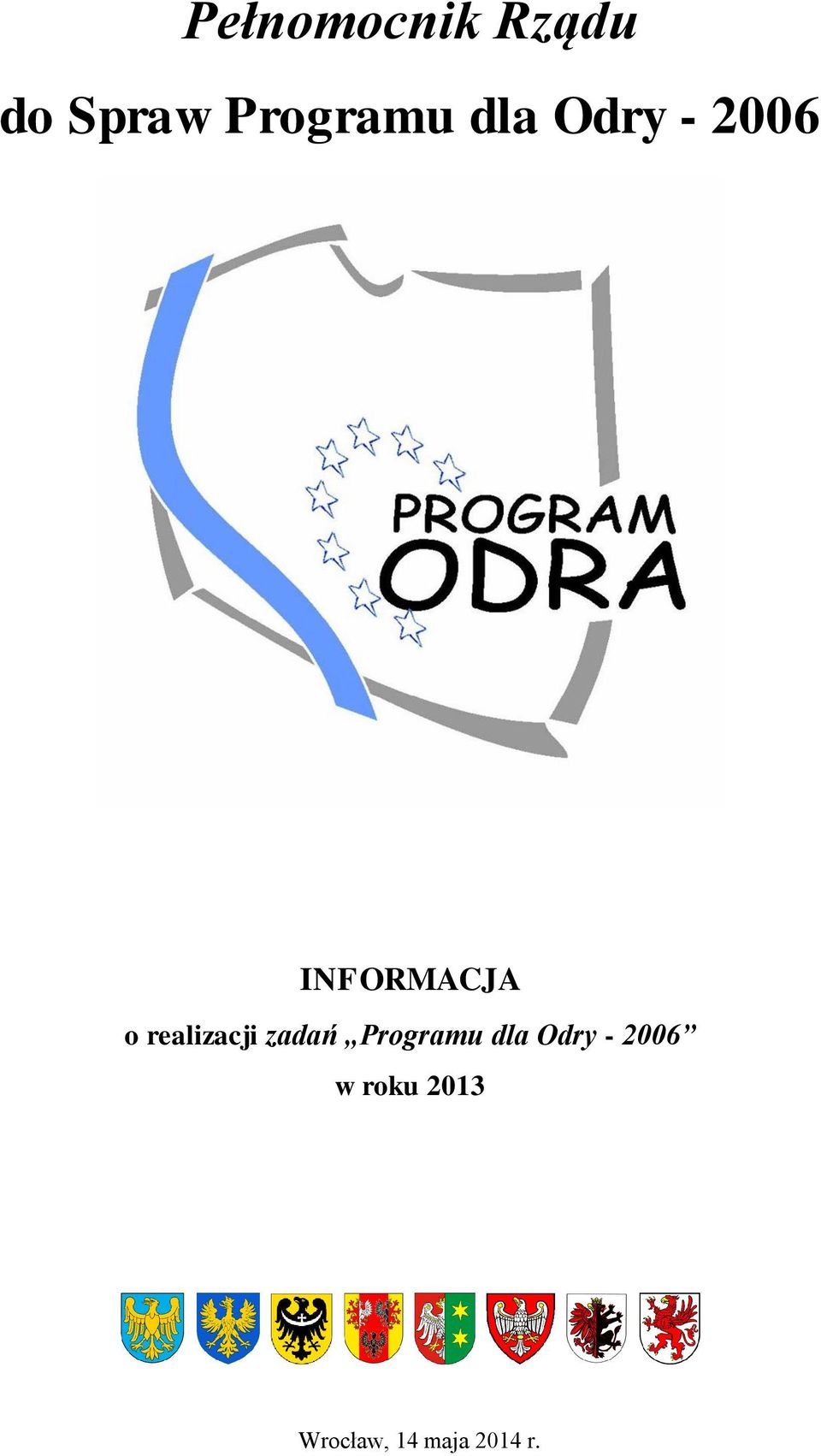 realizacji zadań Programu dla Odry