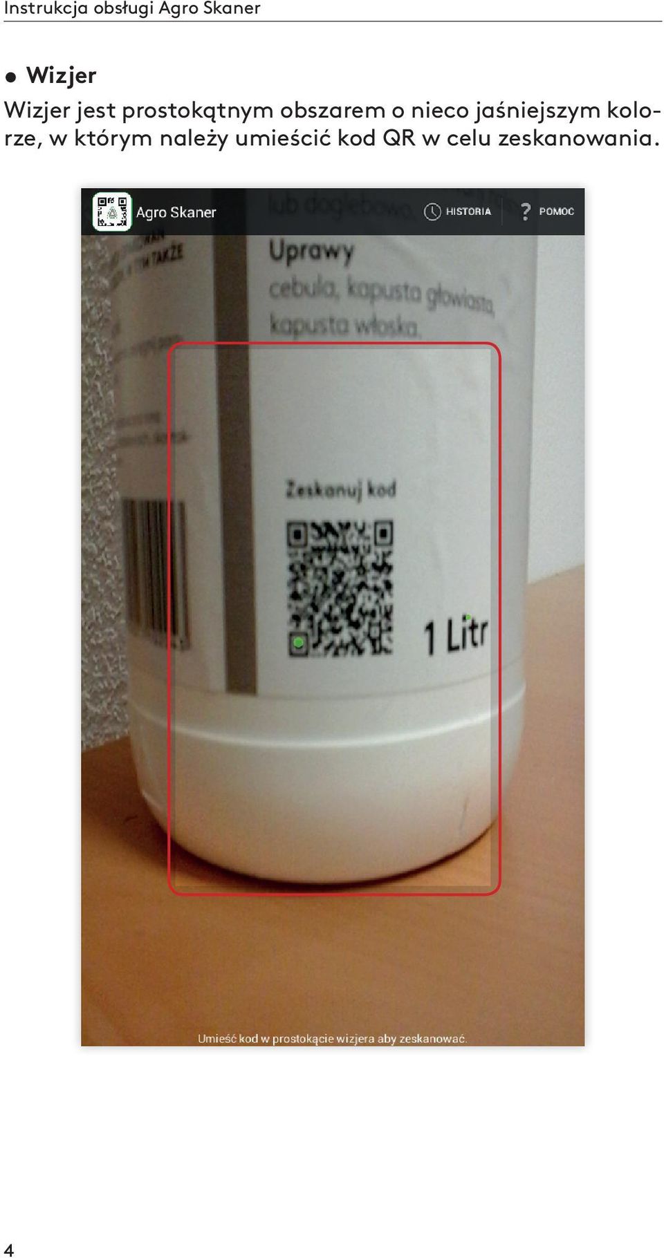 jaśniejszym kolorze, w którym