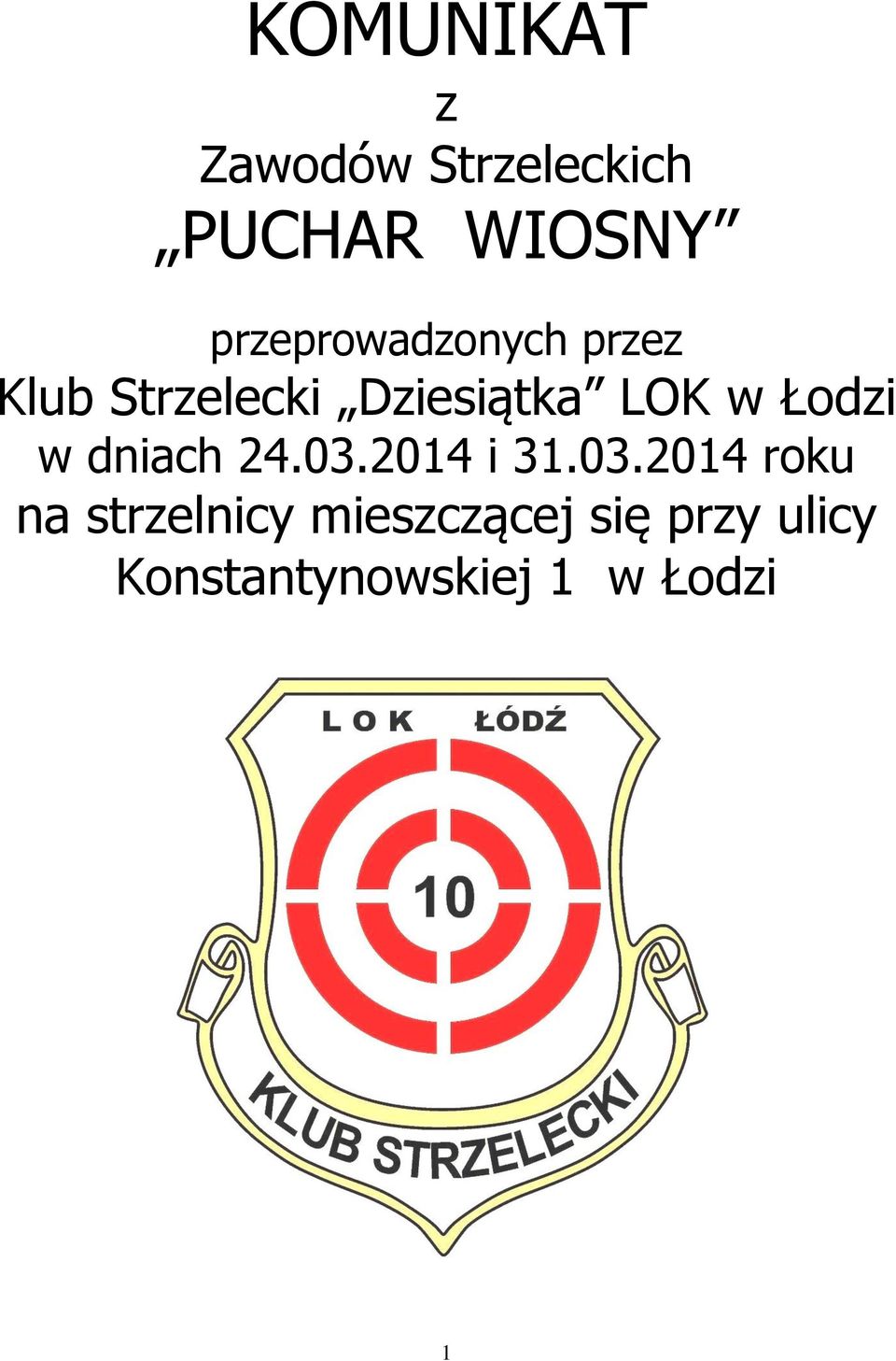 w Łodzi w dniach 24.03.