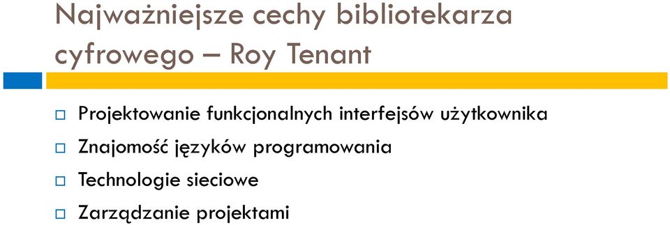 interfejsów użytkownika Znajomość języków
