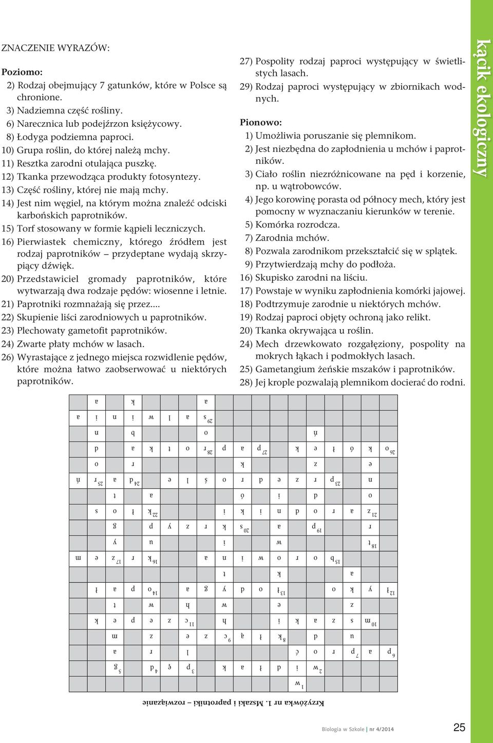 14) Jest nim węgiel, na którym można znaleźć odciski karbońskich paprotników. 15) Torf stosowany w formie kąpieli leczniczych.