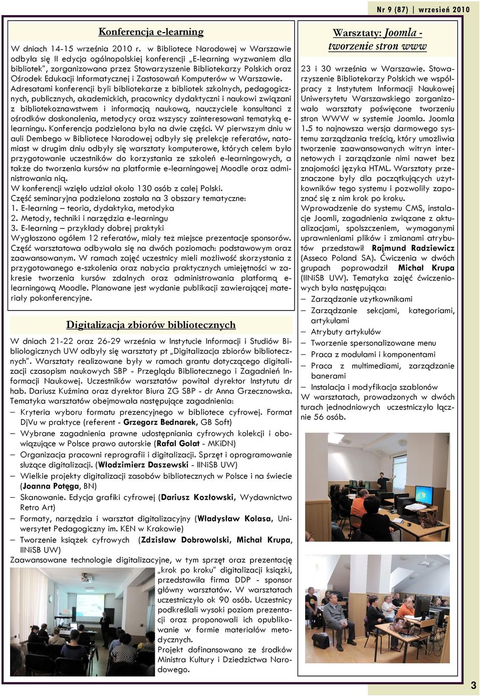 Informatycznej i Zastosowań Komputerów w Warszawie.