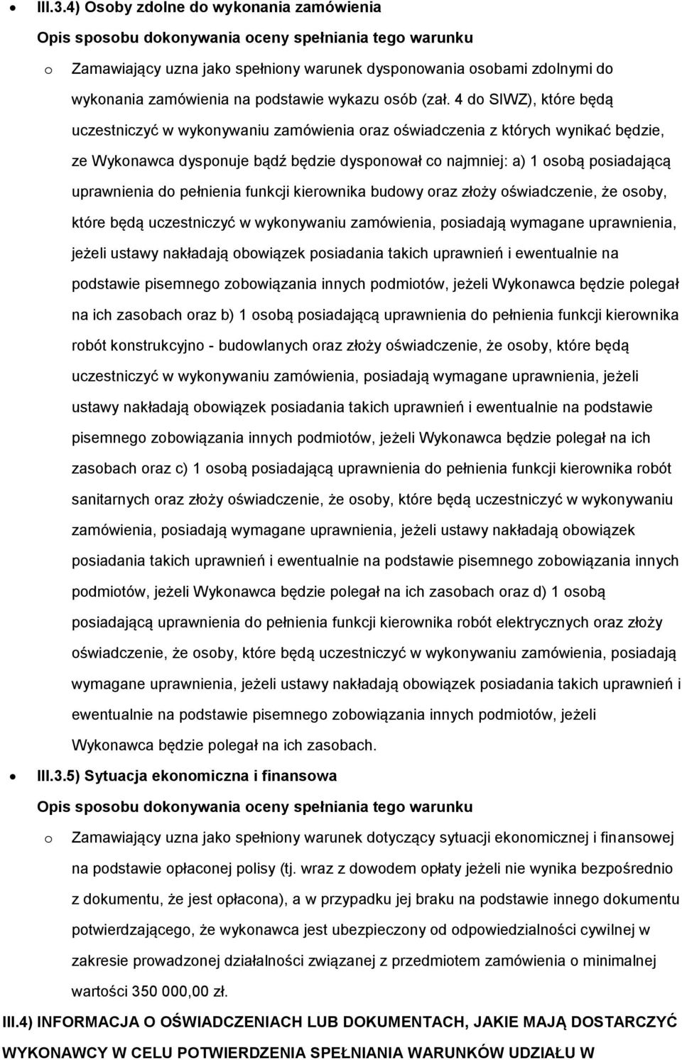 podstawie wykazu osób (zał.