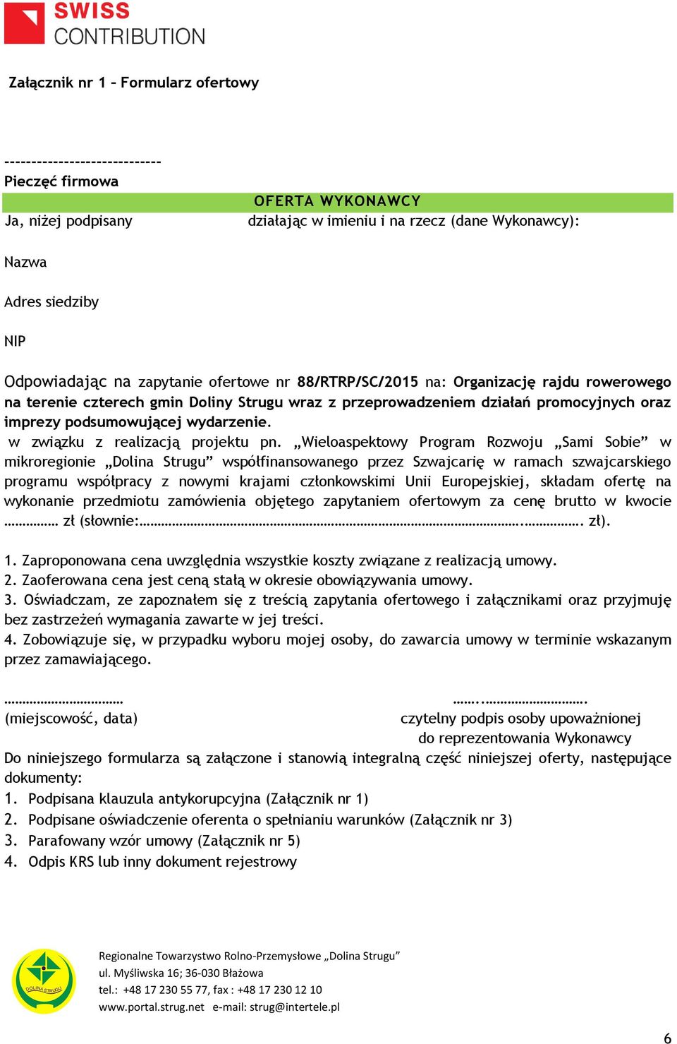 wydarzenie. w związku z realizacją projektu pn.