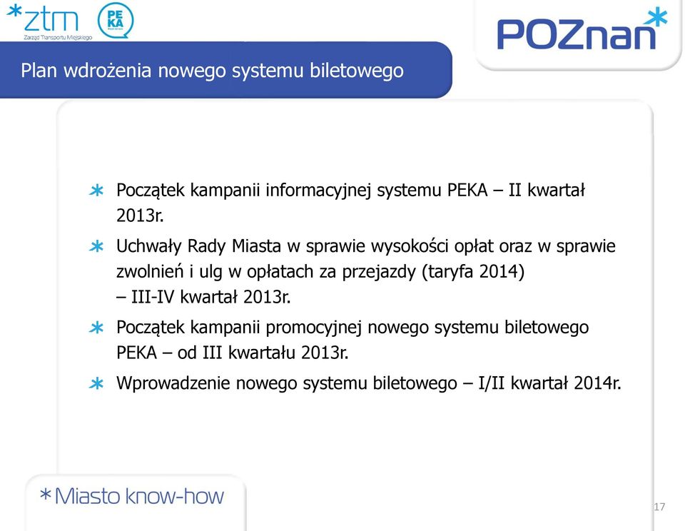 Uchwały Rady Miasta w sprawie wysokości opłat oraz w sprawie zwolnień i ulg w opłatach za