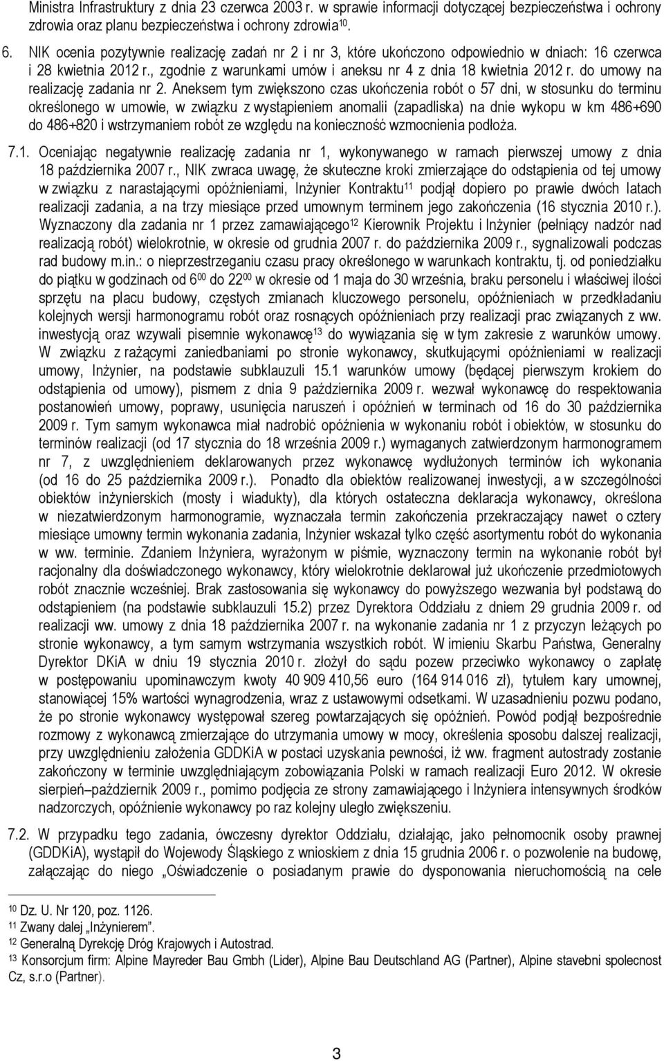 do umowy na realizację zadania nr 2.