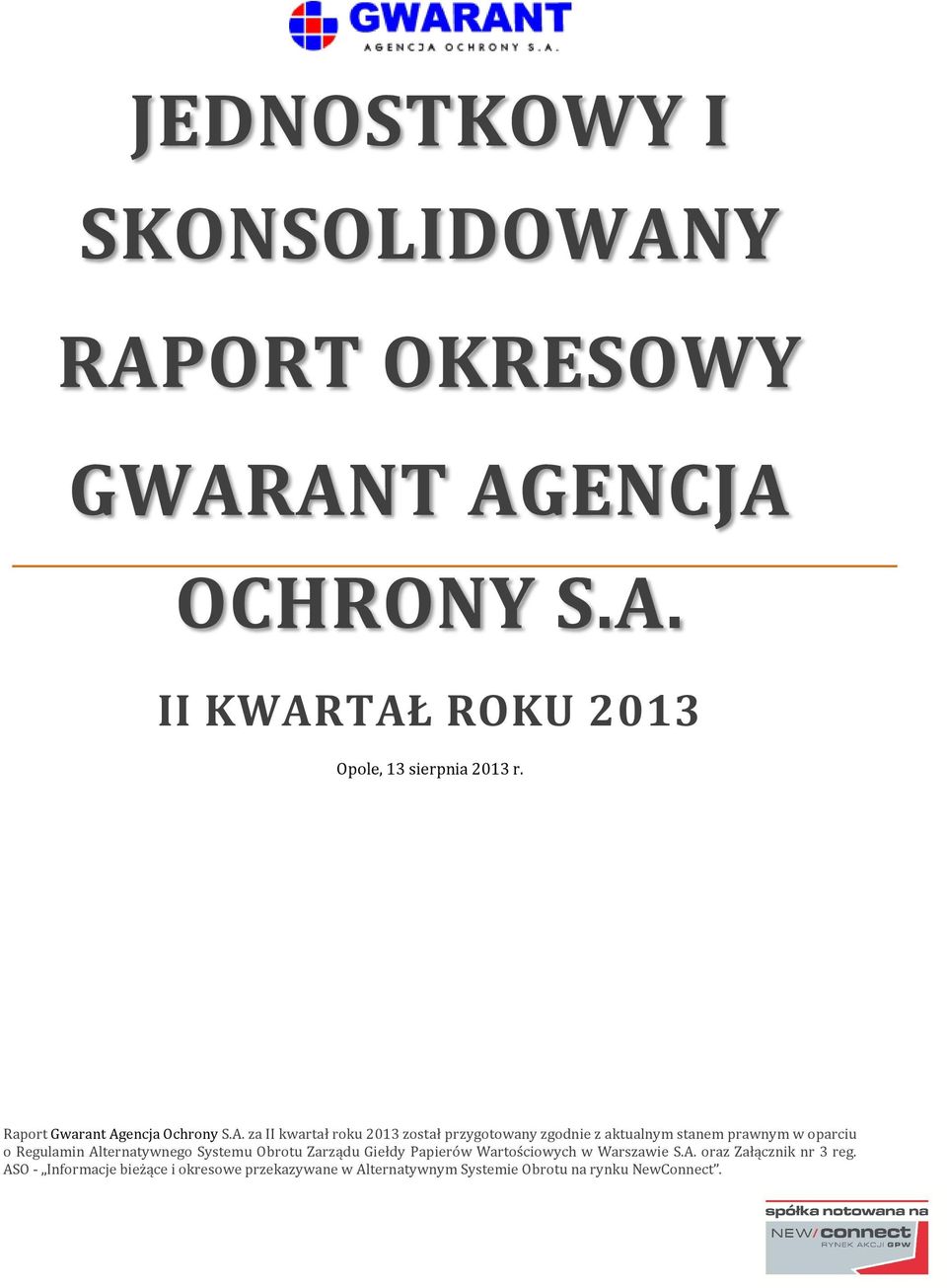 encja Ochrony S.A.