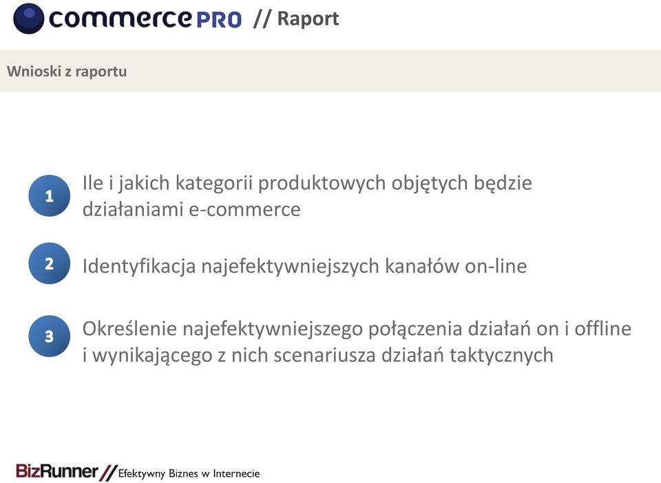 najefektywniejszych kanałów on-line Określenie najefektywniejszego