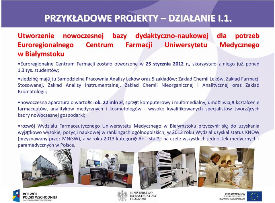 stycznia 2012 r., skorzystało o z niego juŝ ponad 1,3 tys.