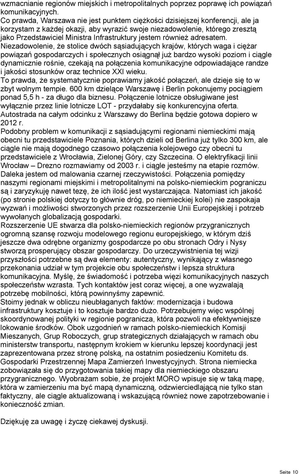 jestem również adresatem.