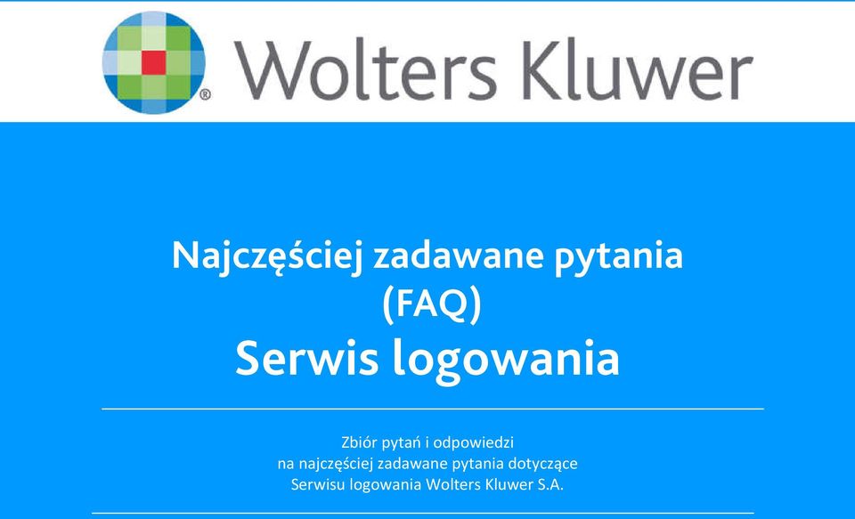 odpowiedzi na najczęściej zadawane