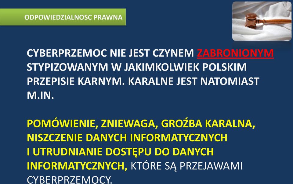 KARALNE JEST NATOMIAST M.IN.