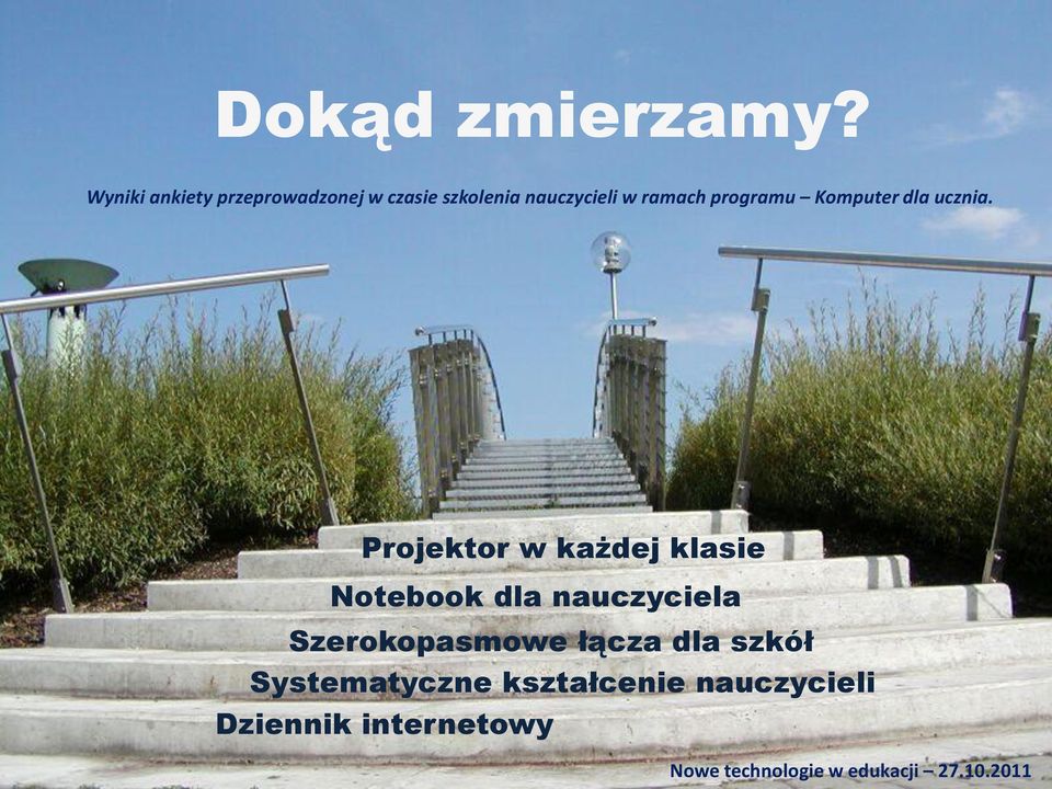ramach programu Komputer dla ucznia.