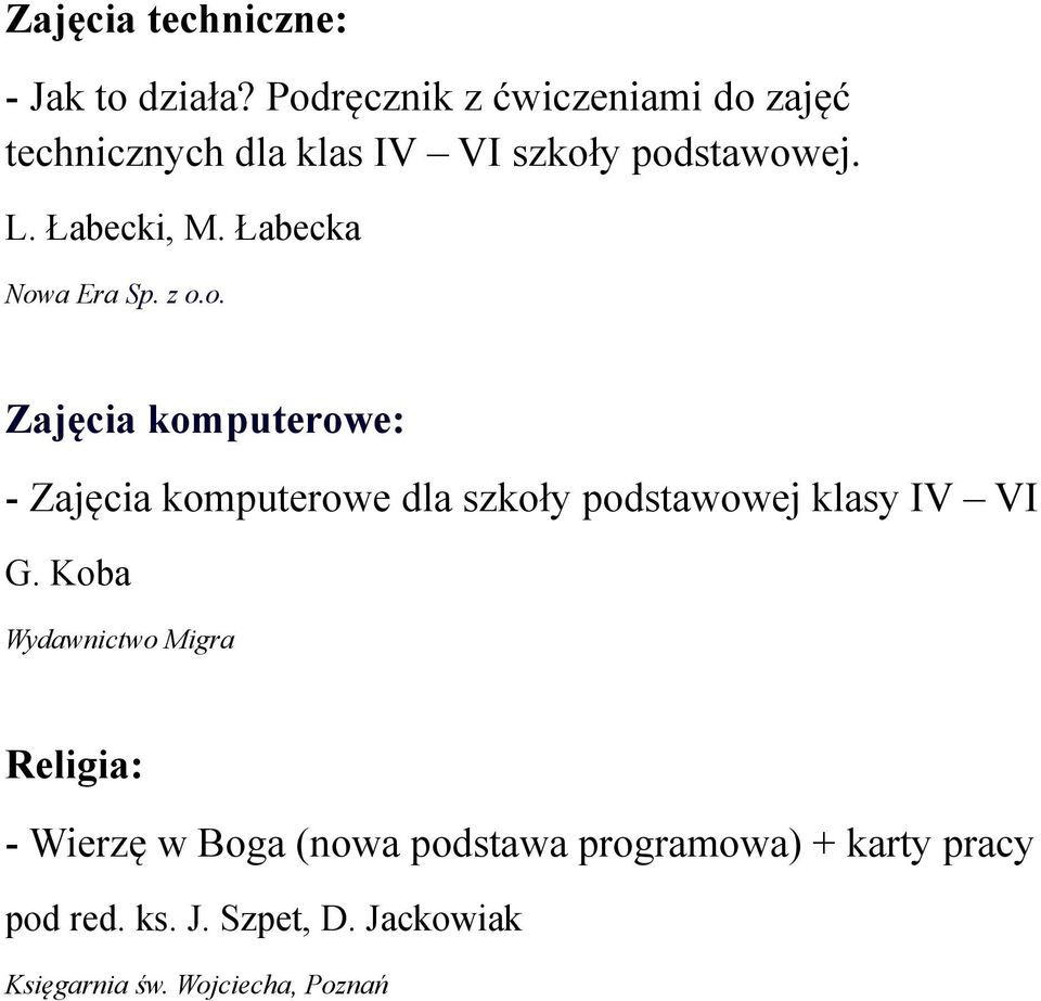 Łabecki, M.