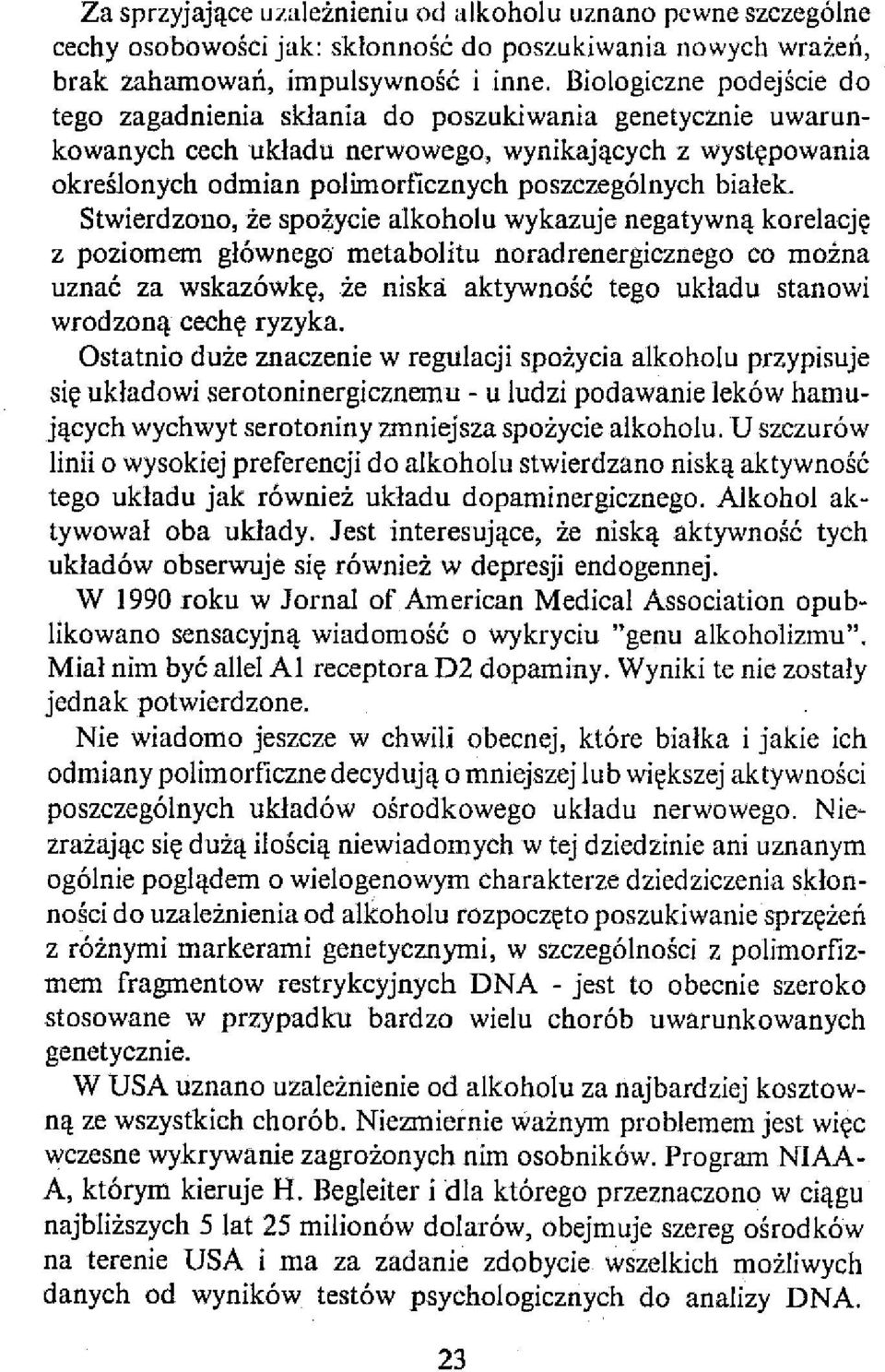 białek.