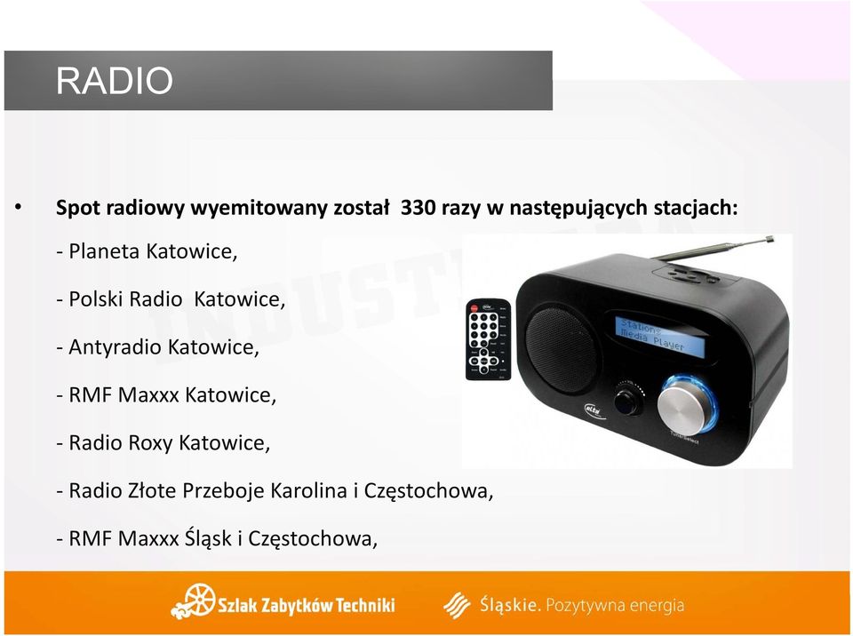 Katowice, RMF Maxxx Katowice, Radio Roxy Katowice, Radio Złote