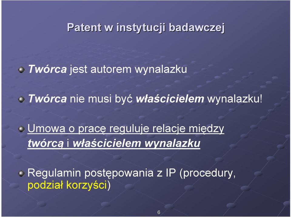 Umowa o pracę reguluje relacje między twórcą i