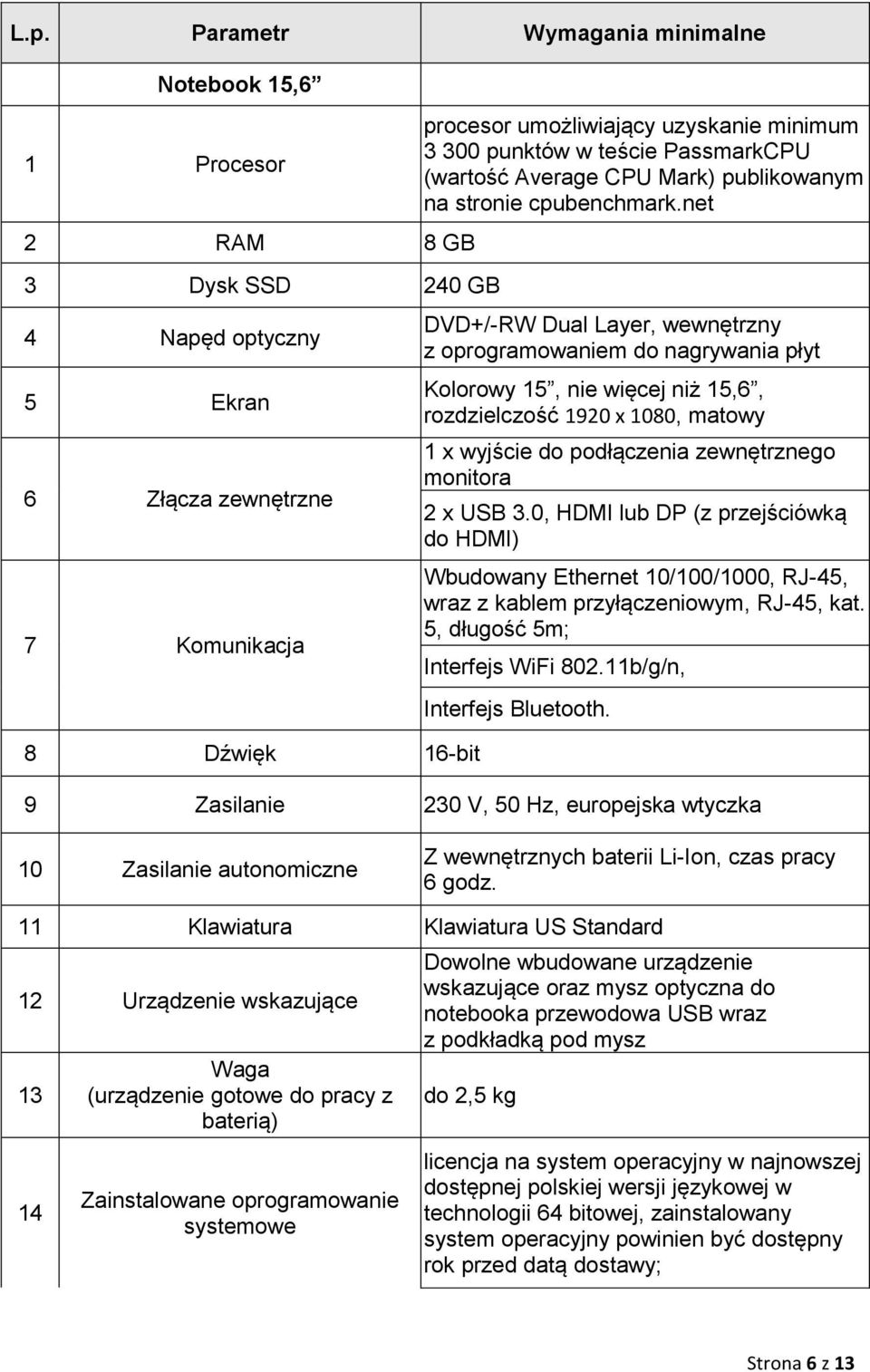 net DVD+/-RW Dual Layer, wewnętrzny z oprogramowaniem do nagrywania płyt Kolorowy 15, nie więcej niż 15,6, rozdzielczość 1920 x 1080, matowy 1 x wyjście do podłączenia zewnętrznego monitora 2 x USB 3.