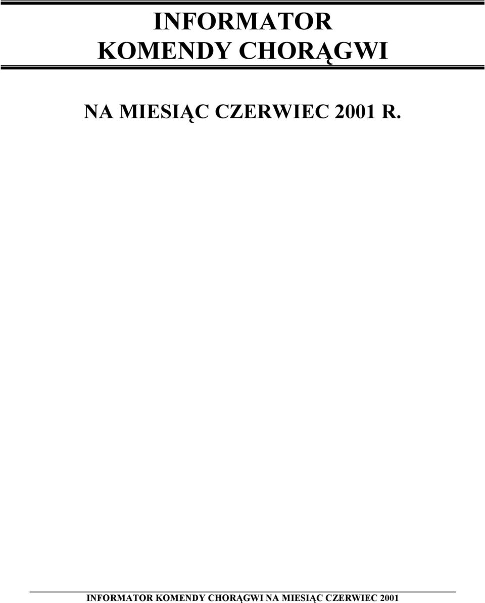 CHORĄGWI NA