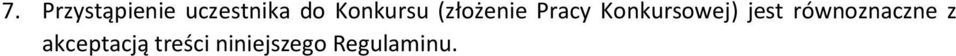 Konkursowej) jest równoznaczne z