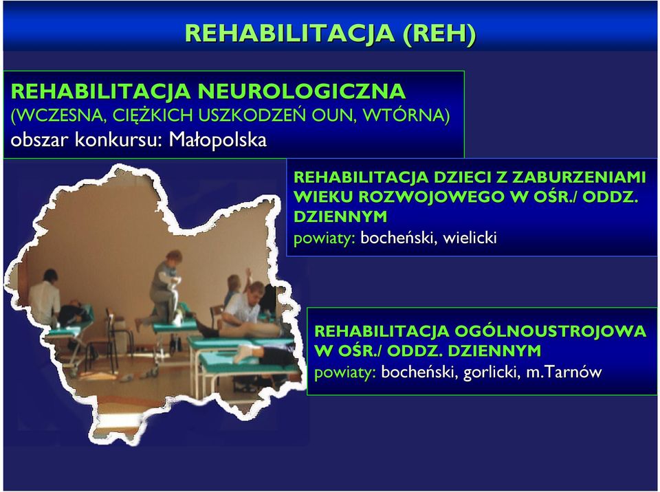 WIEKU ROZWOJOWEGO W OŚR./ O ODDZ.