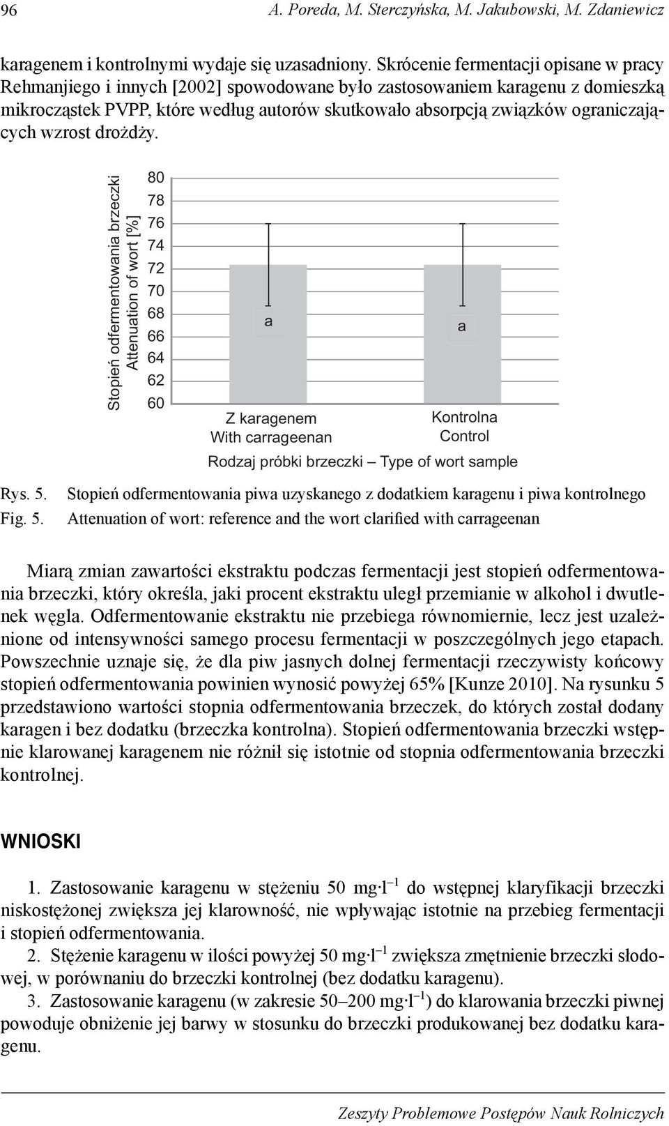 ograniczających wzrost drożdży.