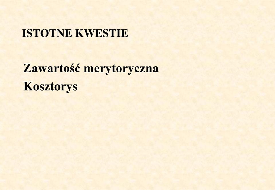 Zawartość