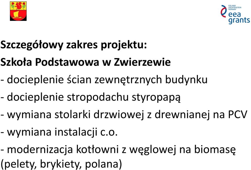 styropapą - wymiana stolarki drzwiowej z drewnianej na PCV - wymiana