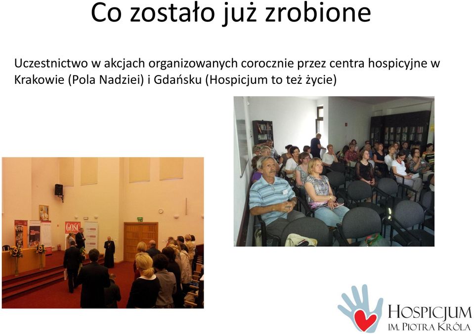 centra hospicyjne w Krakowie (Pola