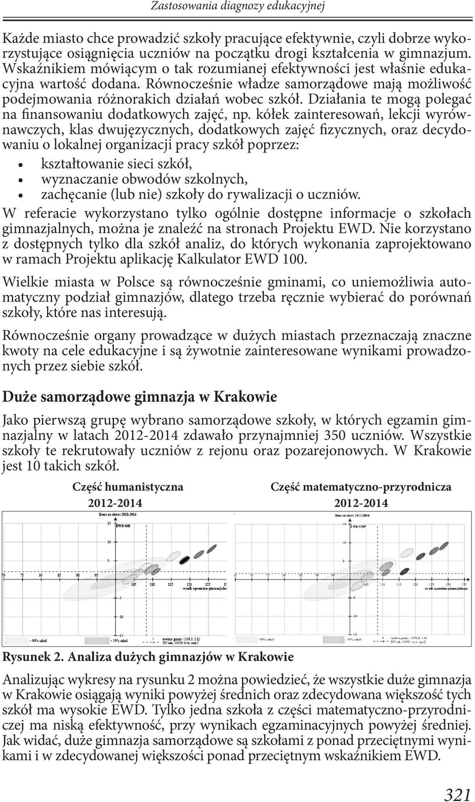 Działania te mogą polegać na finansowaniu dodatkowych zajęć, np.